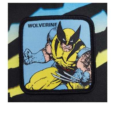 Бейсболка с сеточкой CAPSLAB арт. CL/MAR4/1/WOL1 Marvel Wolverine (черный / синий)