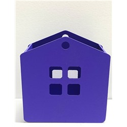 Кашпо Домик (170*175*80) фиолетовый