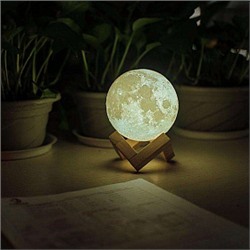 SFERO Лампа-ночник "Луна мини " (3 цвета) с тактильным управлением