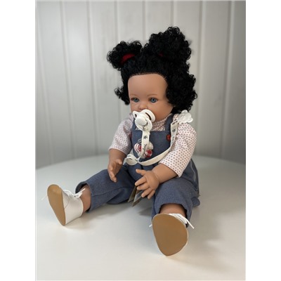 Кукла "Сьюзи", озвученная, брюнетка, в комбинезоне, 47 см, арт. 47029
