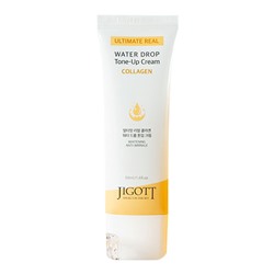 JIGOTT Крем для лица увлажняющий КОЛЛАГЕН Ultimate Real Collagen Water Drop Tone Up Cream, 50 мл
