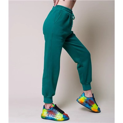 Спортивные брюки #КТ6662, зеленый