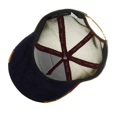 Бейсболка с сеточкой GOORIN BROTHERS арт. 101-1116 (оливковый / рыжий / фиолетовый)