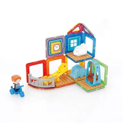 Магнитный конструктор MAGFORMERS 705008 Max's Playground Set