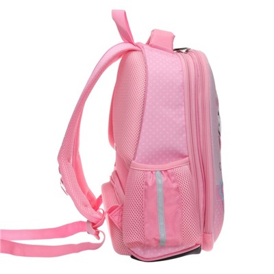 Рюкзак каркасный Hatber Ergonomic light "Кошечка Мари", 38 х 29 х 15 см, розовый