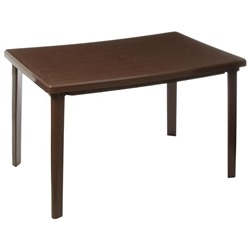 Стол прямоугольный, 1200 х 850 х 750 мм, цвет коричневый