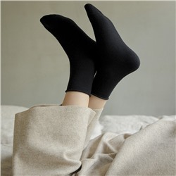 Классика | Однотонные носки (черный)