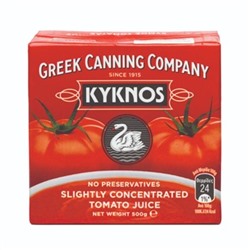 Сок томатный слабо концентрированный (ПАССАТА) KYKNOS 500мл