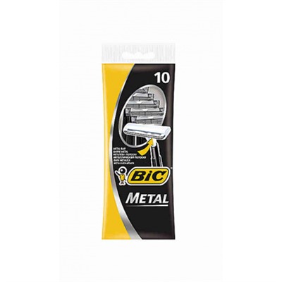 Одноразовые станки Bic Metal (10шт)