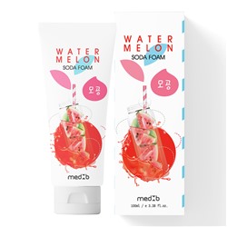 MED B Пенка для лица ПИЩЕВАЯ СОДА / АРБУЗ Watermelon Soda Foam, 100 мл