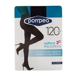 Pompea (Помпея) Колготки женские MICROFIBRA 120 (4/44) (nero/черный, 1/2-S)