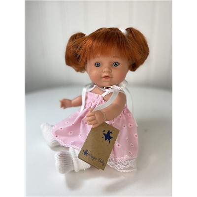 Кукла-пупс девочка в платье, рыжеволосая, 30 см , арт. 30000U-5