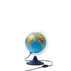 Глобус GLOBEN INT12100298 Земли интерактивный физико-политический с подсветкой 210мм с очками VR