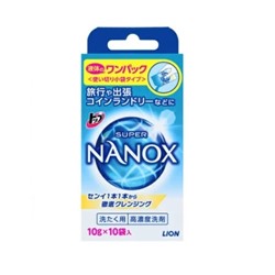 Гель для стирки "TOP Super NANOX" (концентрат / одноразовая упаковка) 10 г х 10 шт.