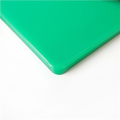 Доска профессиональная разделочная Доляна, 40×30 см, толщина 1,8 см, цвет зелёный