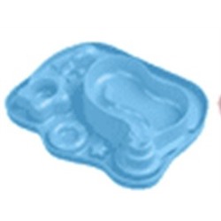 Тарелка "Aquapark", blue