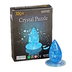 Yuxin 3D-Пазл "Капля" Голубая Crystal Puzzle