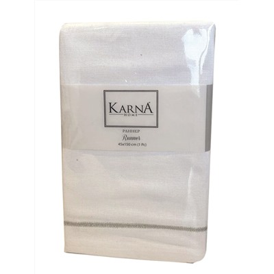 Сервировочные салфетки с вышивкой ''KARNA'' LOLA 45x45 см 1/4