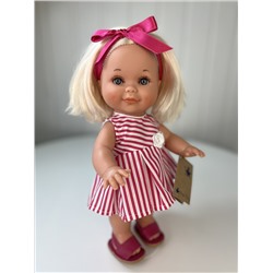 Кукла Бетти в платье в полоску, 30 см , арт. 31113C