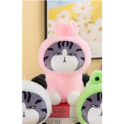 Мягкая игрушка "Cat rabbit", pink, 20-23 см