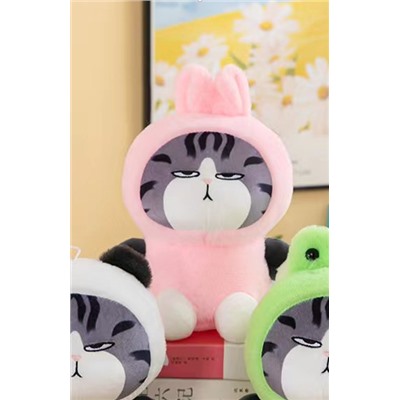 Мягкая игрушка "Cat rabbit", pink, 20-23 см