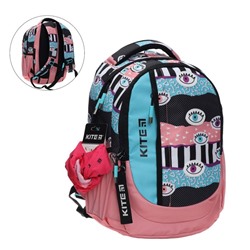 Рюкзак школьный Kite Education teens, 40 х 30 х 17,5 см, эргономичная спинка, розовый