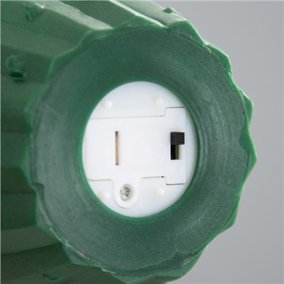 Ночник "Кактус" LED 2Вт от батареек 3хLR44 зеленый 11х6х13 см