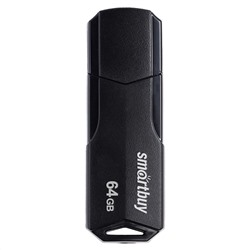 Память Smart Buy "Clue"  64GB, USB 2.0 Flash Drive, черный