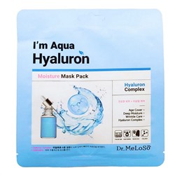 Dr.MeLoSo Тканевая маска для лица увлажняющая / I'm Aqua Hyaluron Moisture Mask, 25 мл