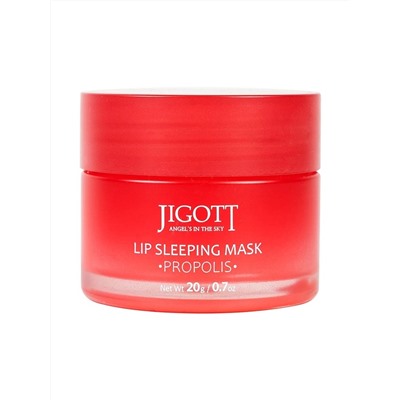 JIGOTT - МАСКА НОЧНАЯ ДЛЯ ГУБ LIP SLEEPING MASK PROPOLIS, 20G