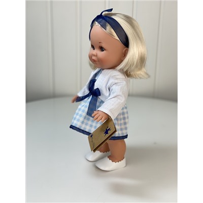 Кукла Бетти в клетчатом платье, 30 см, арт.  31109C