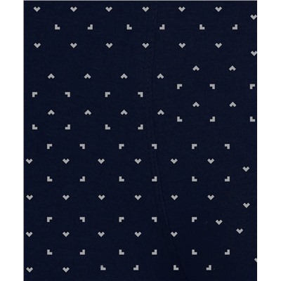 Мужские трусы шорты Atlantic, набор из 3 шт., хлопок, темно-синие, 3MH-025/10