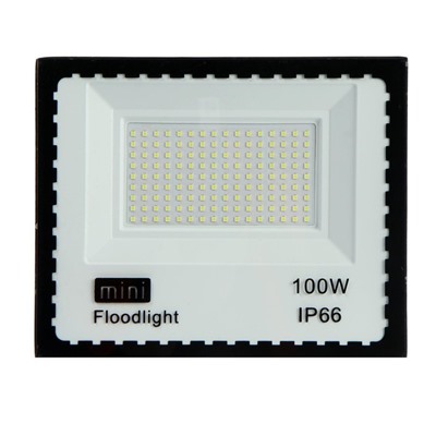 Прожектор светодиодный, 100 Вт, 7700 Лм, 6500К, IP66,  220V