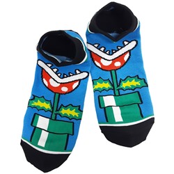 Марио | Укороченные носки "Растение-Пиранья"