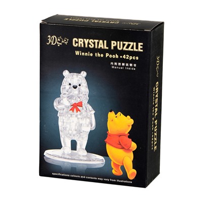 Yuxin 3D-Пазл "Винни-Пух" Прозрачный Crystal Puzzle