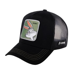 Бейсболка с сеточкой CAPSLAB арт. CL/LOO/1/BUN1 Looney Tunes Bugs Bunny (черный)
