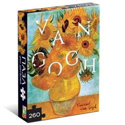 Винсент ван Гог | Пазлы "Подсолнухи" 260 эл.(23,7х33см)
