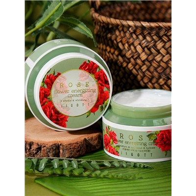 JIGOTT - КРЕМ ДЛЯ ЛИЦА С ЭКСТРАКТОМ РОЗЫ ROSE FLOWER ENERGIZING CREAM, 100 МЛ.