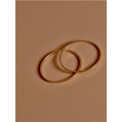 Декоративные колечки для серёжек (20 мм, позолота)