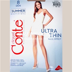 ЦЕНА ЗА УПАКОВКУ  CONTE SUMMER 8 DEN ULTRA THIN