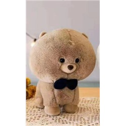 Мягкая игрушка "Fluffy dog", brown, 24 см