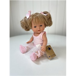 Кукла -пупс "Балерина", в розовом, 30 см , арт. 30007