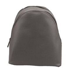 Рюкзак, 2 отдела на молнии, цвет серый