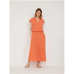 Юбка на резинке  цвет: Оранжевый S1001/kermes | купить в интернет-магазине женской одежды EMKA