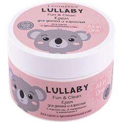 Крем All in One серии LULLABY создан специально для ухода за сухой и чувствительной кожей малышей и взрослых.