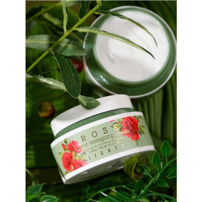 JIGOTT - КРЕМ ДЛЯ ЛИЦА С ЭКСТРАКТОМ РОЗЫ ROSE FLOWER ENERGIZING CREAM, 100 МЛ.