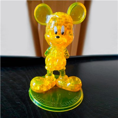 Yuxin 3D-Пазл "Микки-Маус" Crystal Puzzle, Желтый