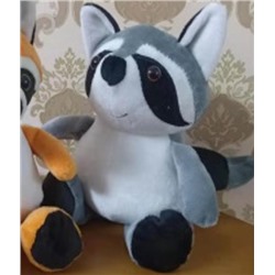 Мягкая игрушка "Racoon friend", grey, 20 см