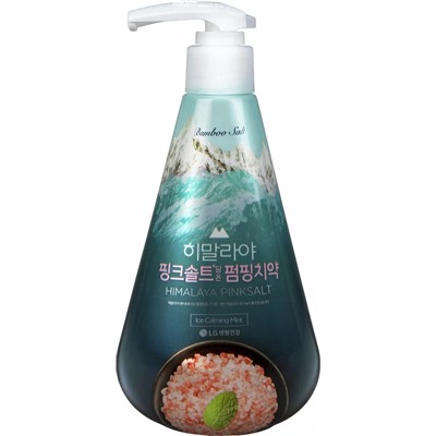 Perioe зубная паста с розовой гималайской солью Pumping Himalaya Pink Salt Ice Calming Mint 285 г