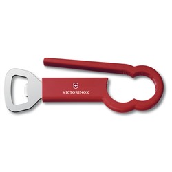 Открывалка для бутылок VICTORINOX Pet, сталь/пластик, красная